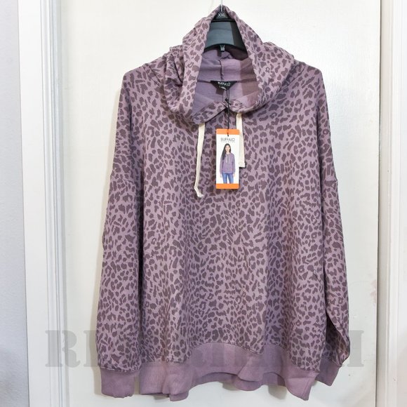 Buffalo David Bitton Tops - PURPLE NWT Buffalo Ladies Hoodie